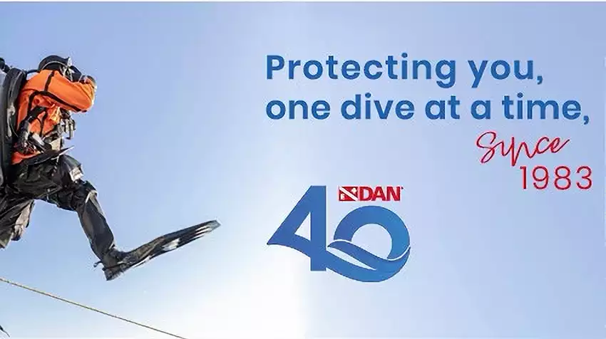 40 éves a DAN (Dive Alert Network)