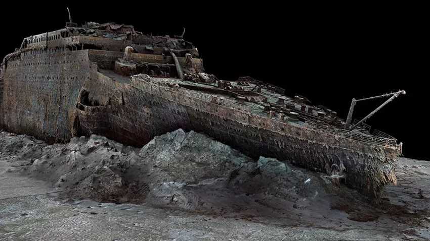Titanic hajóroncs