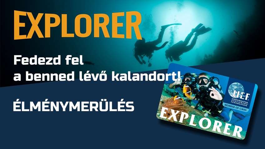 Explorer - Élménymerülés program